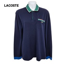 라코스테스포츠 기본로고 데일리 카라 긴팔티 66