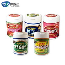 [토코] 바늘에 묻혀쓰는 흔들이 글루텐 5종 낚시떡밥, 딸기