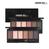 메이시코스메틱 칼라미 아이존 아이섀도 키트, No.2 핑키쉬 브라운, 2개입