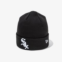 뉴에라 [뉴에라][공용]MLB 베이직 커프 시카고 화이트삭스 비니 블랙 (13338470)
