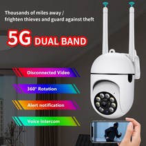 베이비모니터 Wouwon-2.4G/5G Wifi 카메라 IP HD 미니 실내 집 보안 감시 CCTV 양방향 오디오 베이비 모니터 YI Iot 앱, [01] Only WIFI Camera, [01] 3.6mm