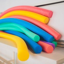 백업 빽업 스폰지막대 5cm x 1M 단색 세트 10개입, 초록-10개입