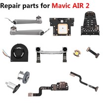 분해 된 수리 부품 Mavic Air 2 GPS 모듈 제어 보드 케이블 왼쪽 오른쪽 후면 모터 암 샤프트 드론 교체 액세서리|Landing Gear|, 1개, rear shaft
