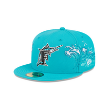 뉴에라 스냅백 MLB [마이애미 말린스] Tonal Wave 59FIFTY Fitted 948144