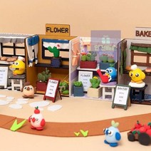 미니어처+컬러클레이 0CC1, 베이커리+컬러5색