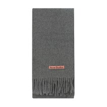 [아크네 스튜디오] 캐나다 네로우 울 머플러 CA0210 990 GREY MELANGE [