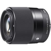 시그마 Sigma 30mm F1.4 DC DN 단렌즈, Sony E마운트