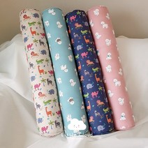 리틀클라우드 유아바디필로우 아기죽부인 애착베개 아기롱쿠션 유아롱쿠션 원형롱쿠션 롱쿠션 바디필로우, 루루비숑(민트)