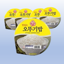 오뚜기 맛있는 밥 흰밥 쌀밥 210g, 210그렘 21개
