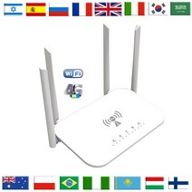 휴대용 LTE 라우터 4G LTE라우터LC117 잠금 해제 IPTV 네트워킹 300Mbps 홈 오피스 CPE Usb 4G Wifi 라우터, 01 Russia Version_02 미국 플러그