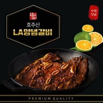 참하누리 호주산 LA양념갈비, 4팩, 750g