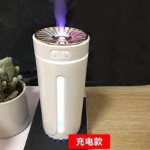 차량용 공기청정기 파워 에코 차량 자동차, 화이트[업그레이드 배터리 모델] 싱글 디퓨저 없음