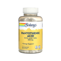 솔라레이 Solaray 판토텐산 500mg 250캡슐, 250정, 1개