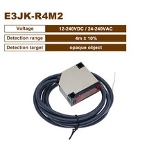 E3JK-R4M1/2 E3JK-DS30M1/2 DC24V AC220V 24v-220v 광전 스위치 확산 반사 적외선 센서, [08] E3JK-R4M2-240v
