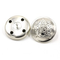 명품단추 수입 고급금속 단추 코트 바느질 12-30mm 레트로 할로우 구리 셔츠 생크 옷 장식 버클 액세서리, 04 B3-13-Silver_01 12mm