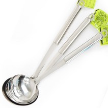 [주방369] 스텐 조리용 급식용 가정용 식당용 국자 조리도구, 9-1. 로고스 특허 국자(유로 소)