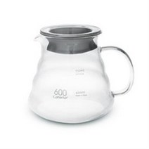 카페리아 커피서버 600ml, 혼합 색상, 3개