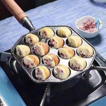 타코야끼 타코야키 다꼬야끼 문어빵 송곳 기름붓 포함 팬 푸드창업 펜 세트, 02. 14홀