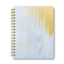 Compendium Spiral Notebook - Something Good Is Going to Happen Today. — 192개의 줄이 있는 페이지가 있는 디자이너 나선형, You Are Here, You Are Here To Do…