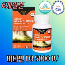 캐나다 고용량 비타민 D 3 5000 iu 약 6개 월분 비카민 비차민 비나민 완제품 직구 직수 온가족 뼈 건강 관리 도움 식품 음식 선물용 고농축