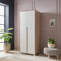 [2만원 즉시할인중!]장인가구 뉴 하임 800 옷장, 화이트그레이