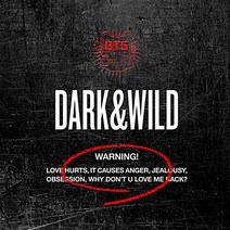 [특전포토카드 2종] 방/탄/소/년/단 정규1집 Dark & Wild