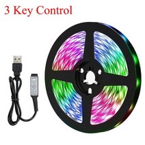 LED 스트립 조명 RGB 5050 WS2812B 적외선 블루투스 컨트롤러 TV 백라이트 룸 루즈 빛나는 장식 피타 램프 10M 20M, 5050 3Key, CHINA, 10m Full Set