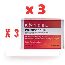 호주 레이델 폴리코사놀 10mg 30정 3박스, 단품, 단품