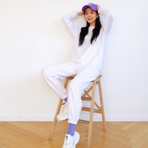 이지 특양면 코튼 조거팬츠