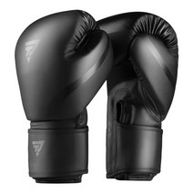 복싱글러브 킥복싱 mma 권투글러브 여성을위한 새로운 프로 장갑 남성용 산다 훈련 샌드백 무에타이 전투 성인 킥 장갑, 14온스, 검은색