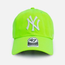 뉴욕트레이딩(연합) 47브랜드 MLB볼캡 NY뉴욕 양키스 볼캡 네온그린