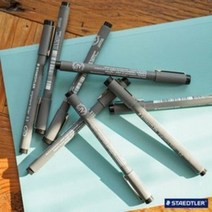 스테들러 피그먼트 라이너 308 잉크펜 /컬러낱색/컬러6본세트, 308 05-6 / 0.5mm바이올렛