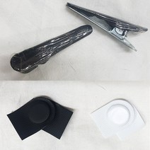 모피수선 의류 리폼부자재 집게 자석, 집게  블랙, 4개