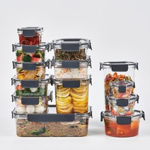 샐마 트라이탄 밀폐용기 퍼펙트세트 16개, 단품