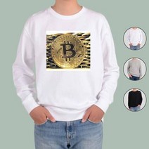 여자맨투맨 가족티 맞춤 커플티 디지털프린팅 비트코인