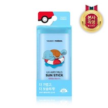 벨먼 온더바디 포켓몬 UV 피카츄 선스틱 18g, 1개