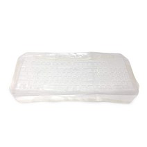 Viziflex Seels 키보드 커버 로지텍 K520 MK520 Y-R00121과 호환 - 부품 #546G114 흘림 먼지 기름 음식으로부터 보호 간편한 세척