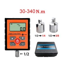 악력측정기Digital Display Torque Meter Multifunction Wrench Torsional Dynamometer 3 Woking Modes Adj, 04 K340