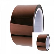 고온 내열 캡톤 테이프 50MM X 3 전자레인지테이프 전선테이프 전기절연테이프 강력테이프 기계테이프