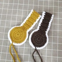 호빵 귀도리 만들기 DIY키트 뜨개질 DIY 패키지, 217-블랙, 1개