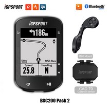 무선속도계 IGPSPORT-BSC200 IGS 사이클 컴퓨터 속도계 야외 승마 센서 MTB 로드 바이크 액세서리 ANT GPS 스트라바용 촛불, [01] BCS200 Standard