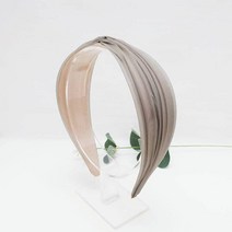 무이토린다 은은한 오간자 꼬임핏 터번 헤어밴드 넓은 머리띠 5color