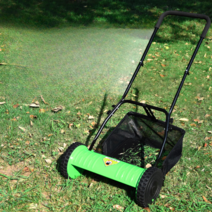 수동 잔디깍기 소형 제초기 자주식 잔디깍는기계 정원 과수원 벌초, (16 인치 4륜)