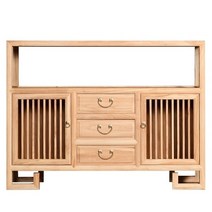 주방선반 수납장 싱크대하부장 800 1000 공간 절약 캐비닛 사이드 보드 보관 사물함 접시 목재 북유럽 뷔페 보관함 가정용 가구, 5.120 35 90cm