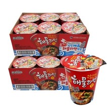 팔도 해물라면 소컵 65g x 12개 컵라면