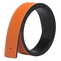 새로운 럭셔리 브랜드 H 벨트 남성용 버클 남성용 스트랩 정품 가죽 허리띠 버클 없음 3.8cm 벨트