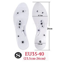 손 발 지압 표 어싱패드 지압기 지압볼 지압펌프 매트자기 마사지 안창 실리콘 젤 아치, 1 쌍, 투명