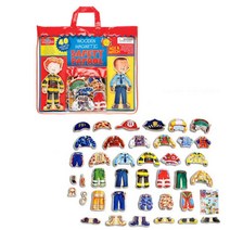 유아 인형 옷갈아입히기 자석 블럭 교육용완구 초등학교 소근육 IQ발달