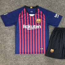 바르셀로나 18-19 어센틱유니폼 홈 반팔상의+하의세트 티셔츠