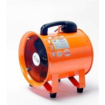 배풍기 호스 이동식 환풍기 먼지 강풍 송풍기 산업용, 팬 200mm(8인치)